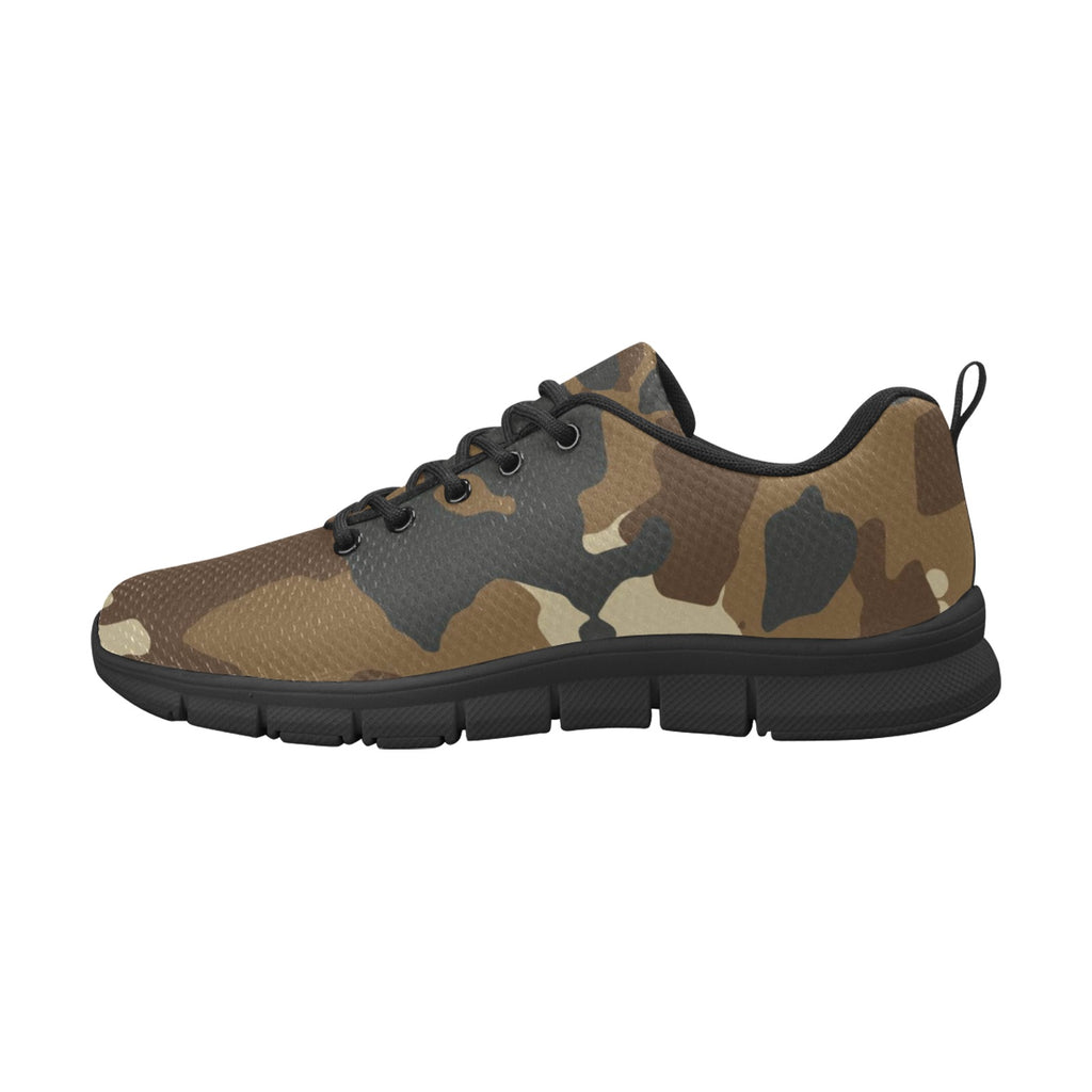 Men's Breathable Camo -Sneakers ( Model 055)