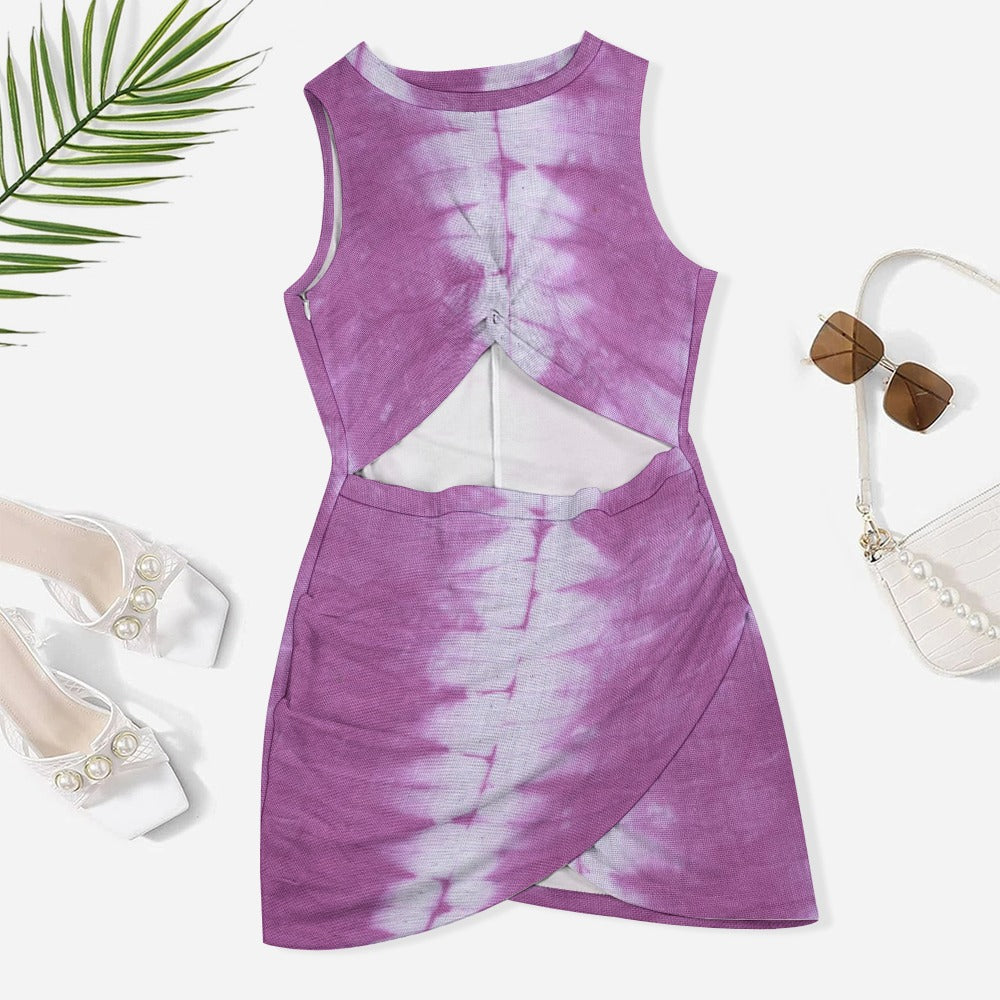 Navel-Baring Cross-Fit Hip Skirt