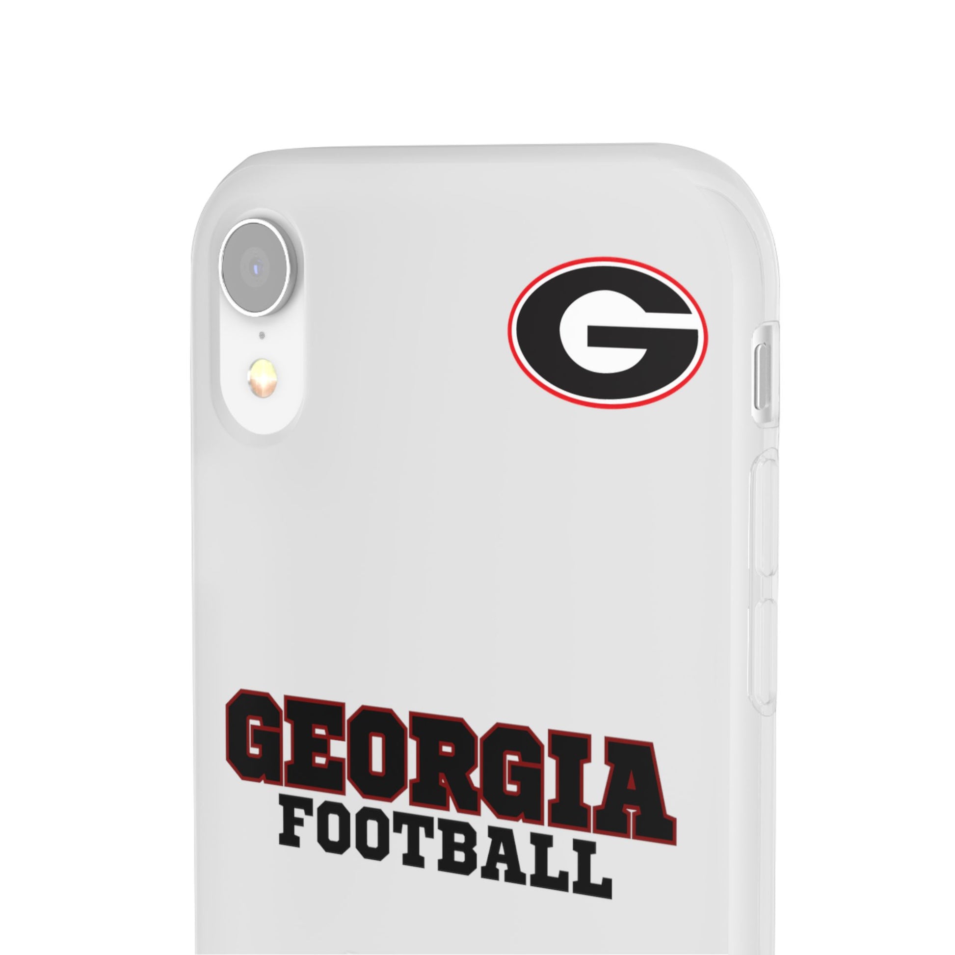 Bulldog Flexi Case for Georgia Fans, Sports Phone Cover, Football Gift, Personalized Phone Case, Pet Lovers Accessory