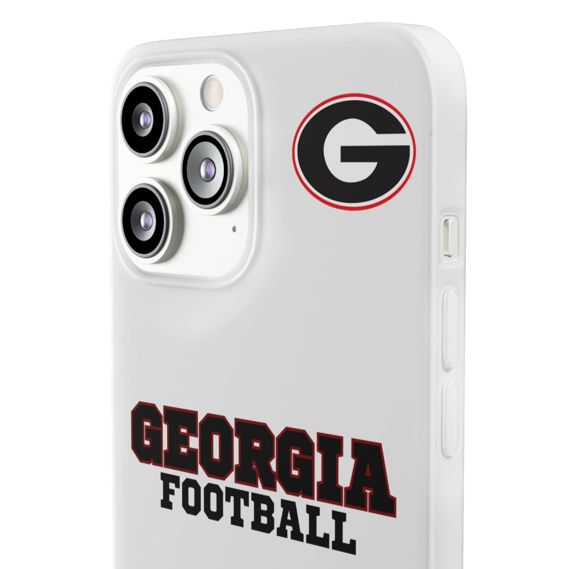 Bulldog Flexi Case for Georgia Fans, Sports Phone Cover, Football Gift, Personalized Phone Case, Pet Lovers Accessory
