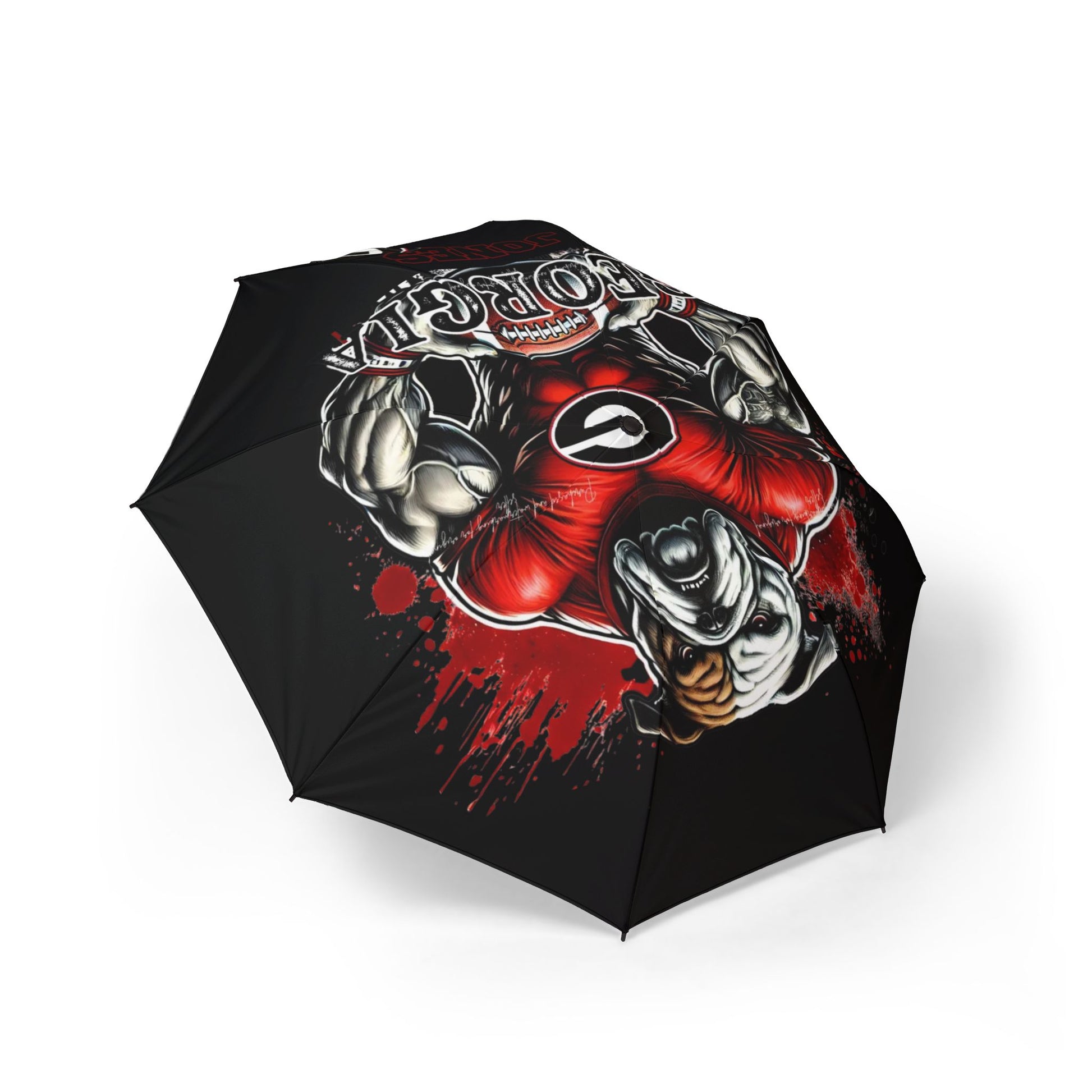 Bold Graphic Umbrella, Stylish Rain Gear, Unique Gift for Him, Street Art Inspired, Perfect for Gifting, Outdoor Accessories