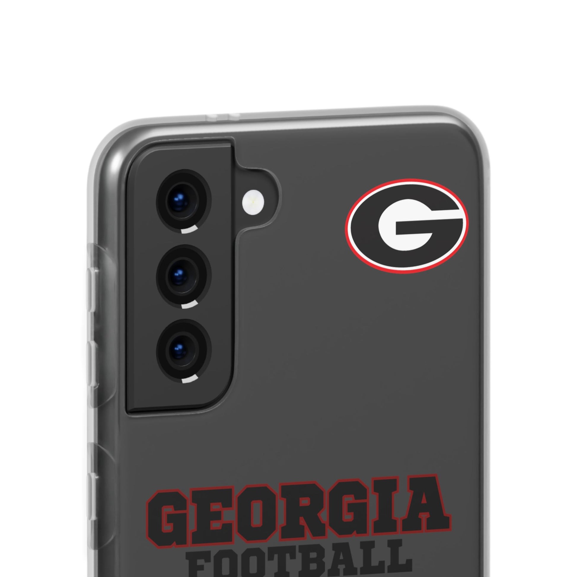 Bulldog Flexi Case for Georgia Fans, Sports Phone Cover, Football Gift, Personalized Phone Case, Pet Lovers Accessory
