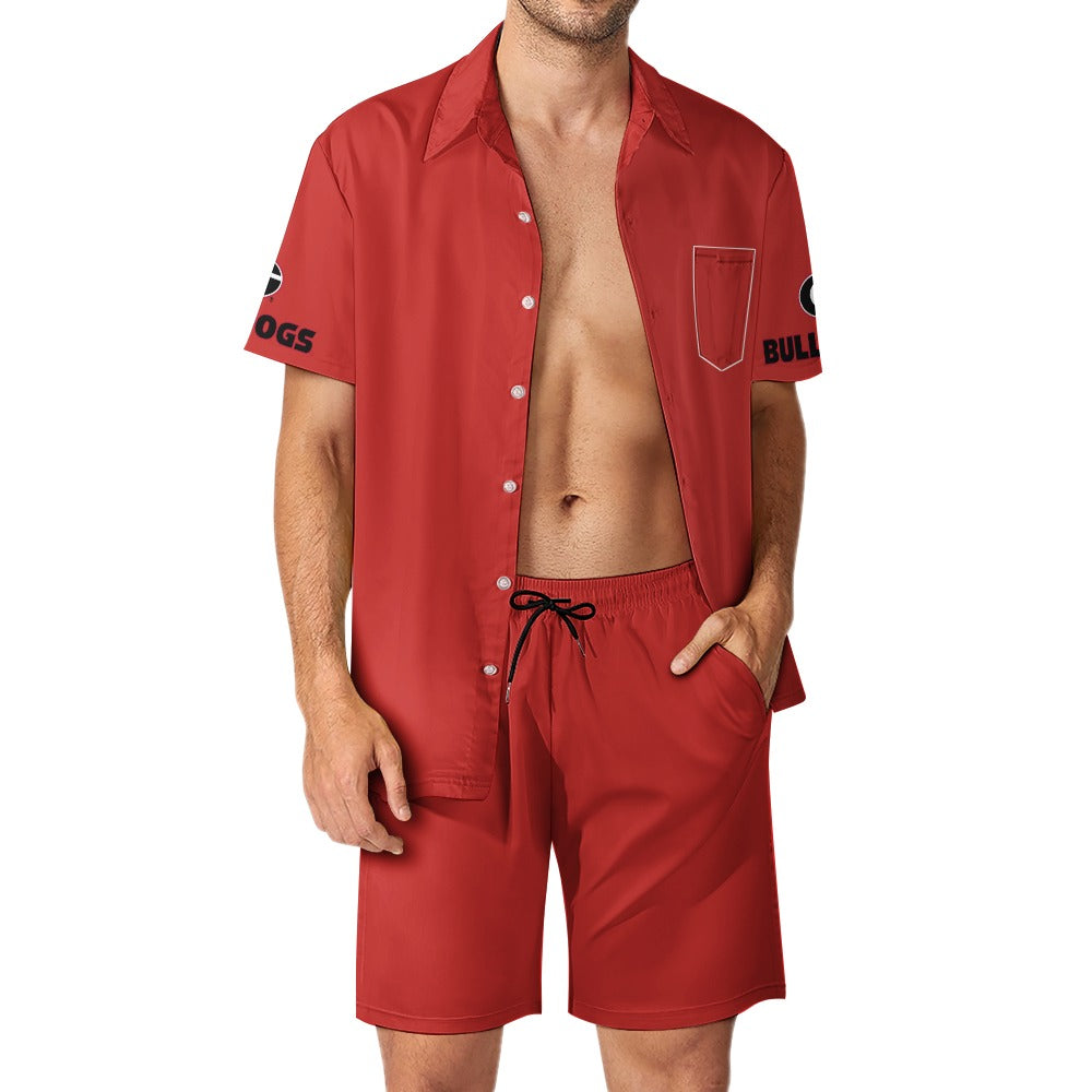 NDO GA Bulldogs Club Leisure Beach Suit