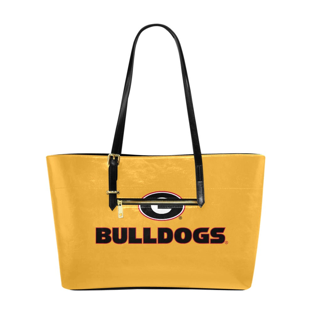 NDO Designs-GA Bulldogs-Euramerican Tote Bag (Model1656) (Large)