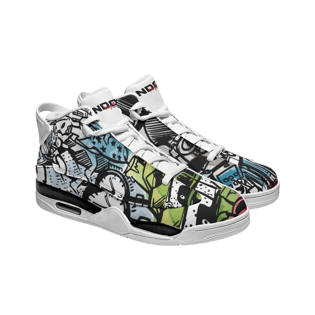 NDO-City -Men's Shock Absorption and Non-Slip Basketball Shoes