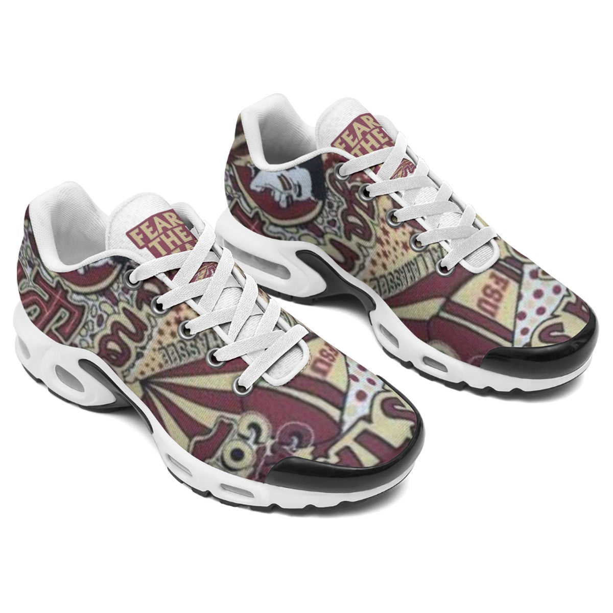 NDO Designs-FSU Seminoles-Men's Air Cushion Sports Shoes