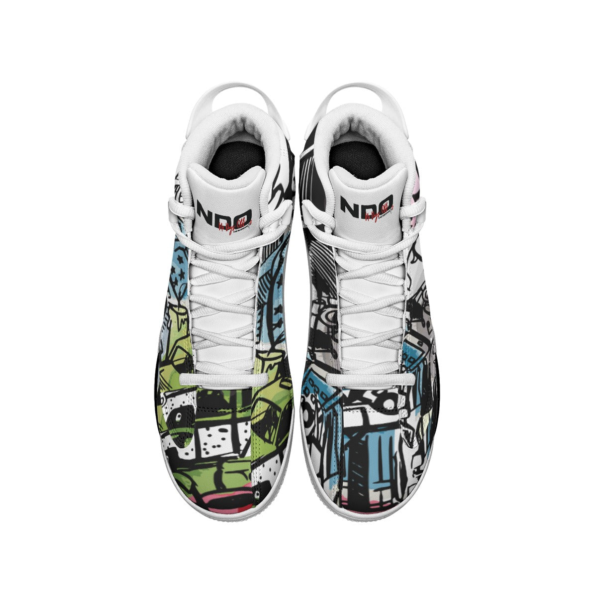 NDO-City -Men's Shock Absorption and Non-Slip Basketball Shoes