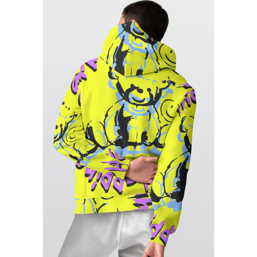 NDO Designs-All-Over Print Men's Thicken Pullover Hoodie