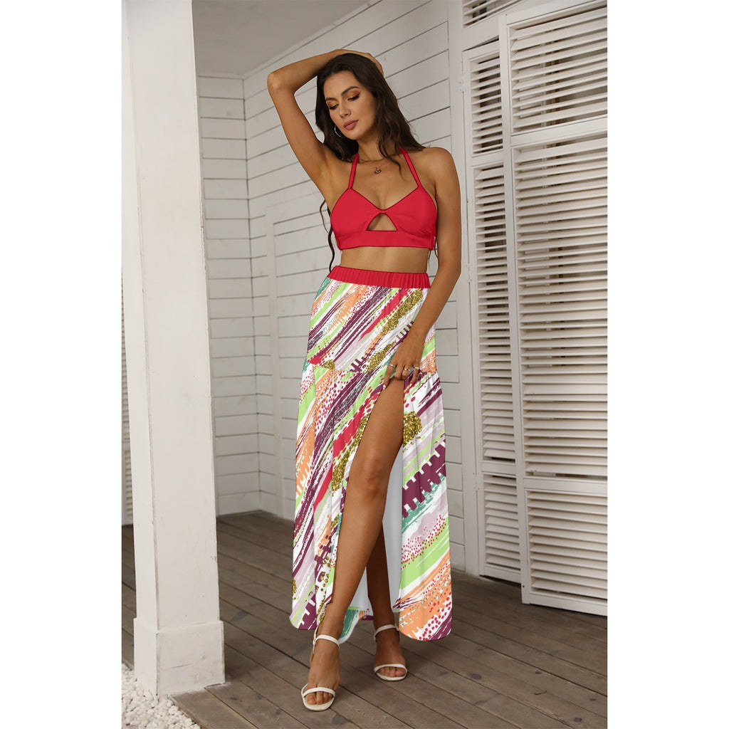 NDO Designs-Women's Tie Back Wrap Dress