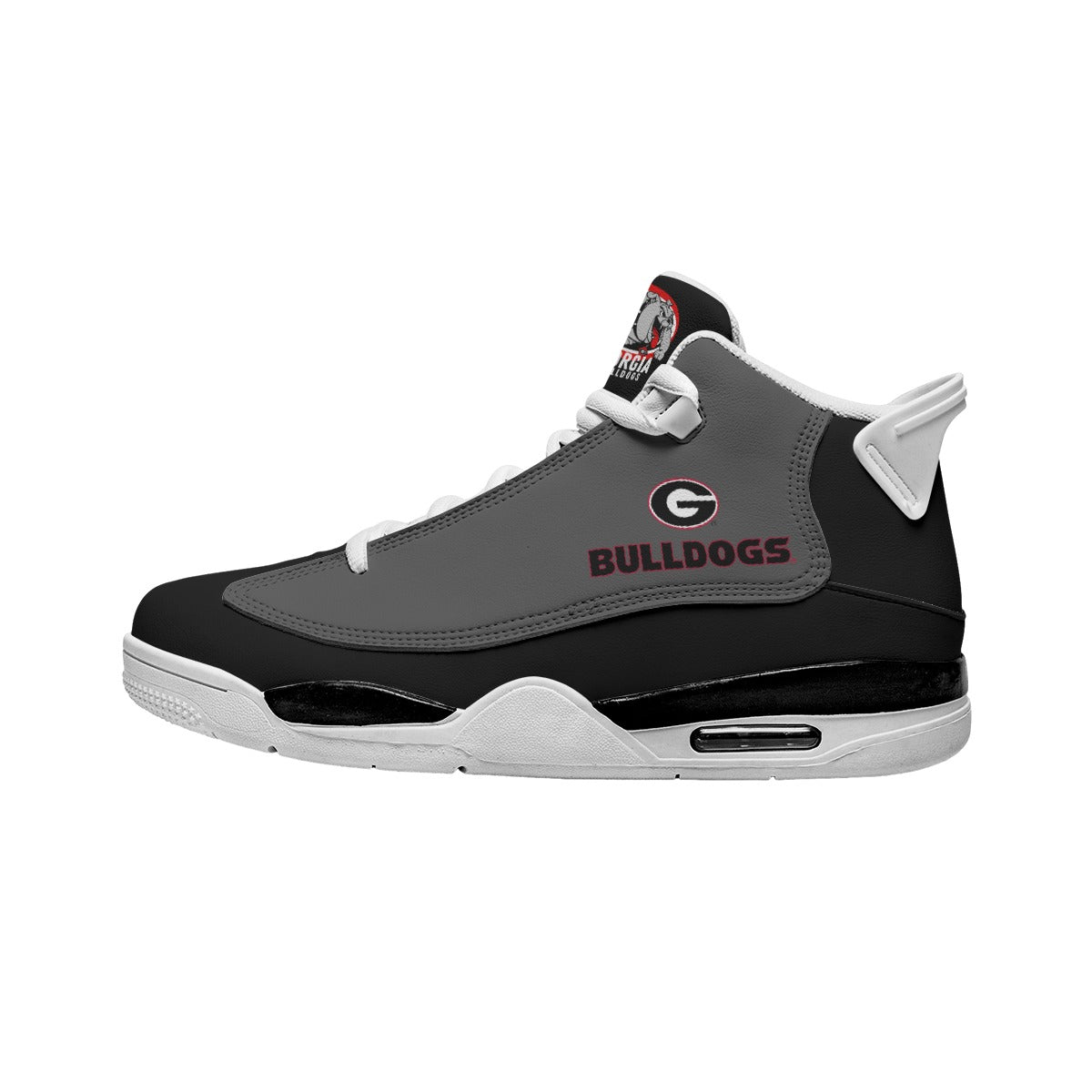 NDO Designs-GA Bulldogs--Men's Shock Absorption and Non-Slip Basketball Shoes TG1026
