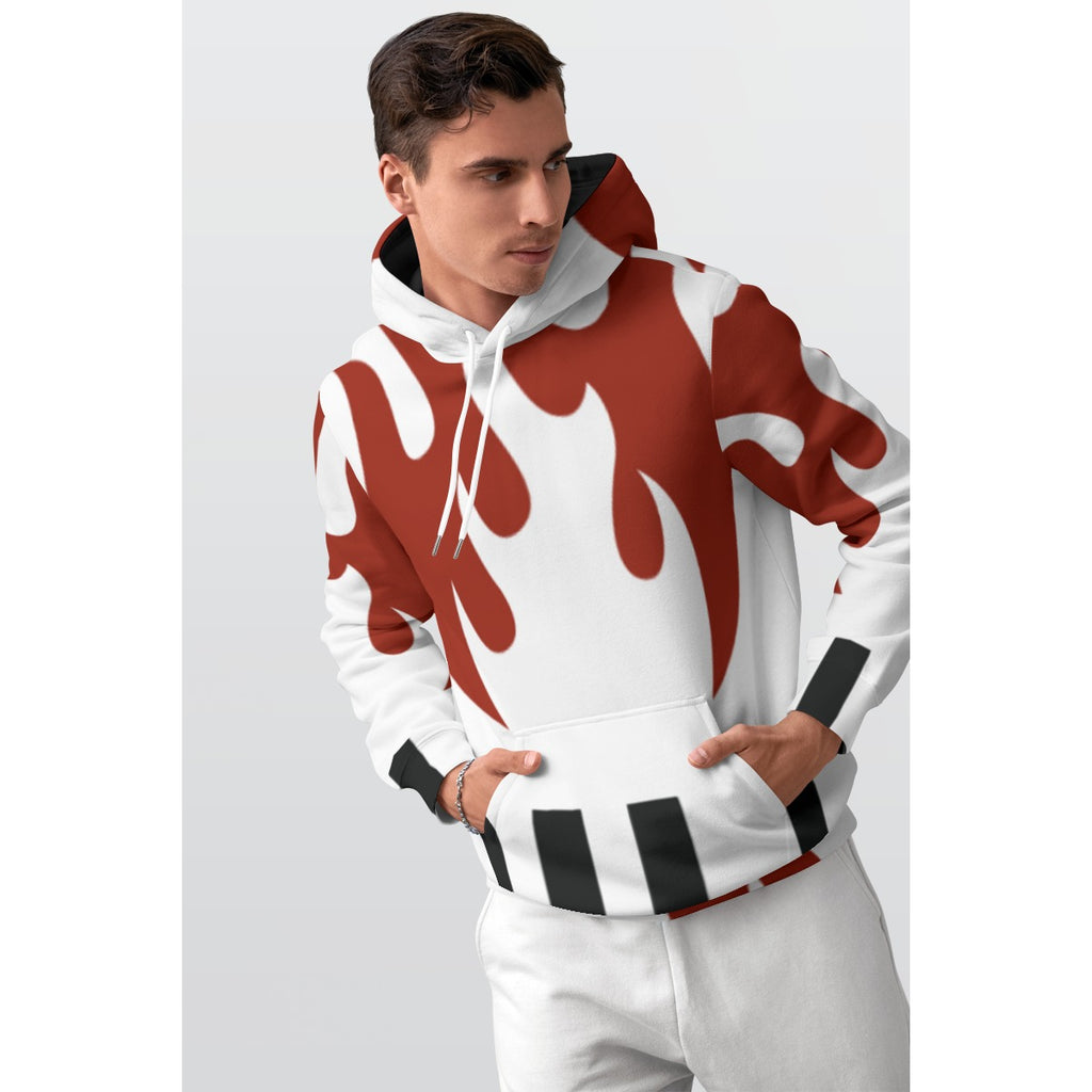 NDO Designs -All-Over Print Men's Thicken Pullover Hoodie-TG1025