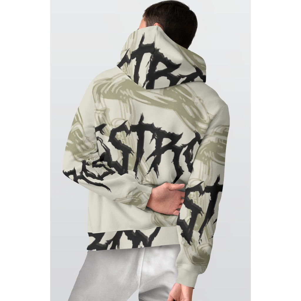 NDO Designs-All-Over Print Men's Thicken Pullover Hoodie