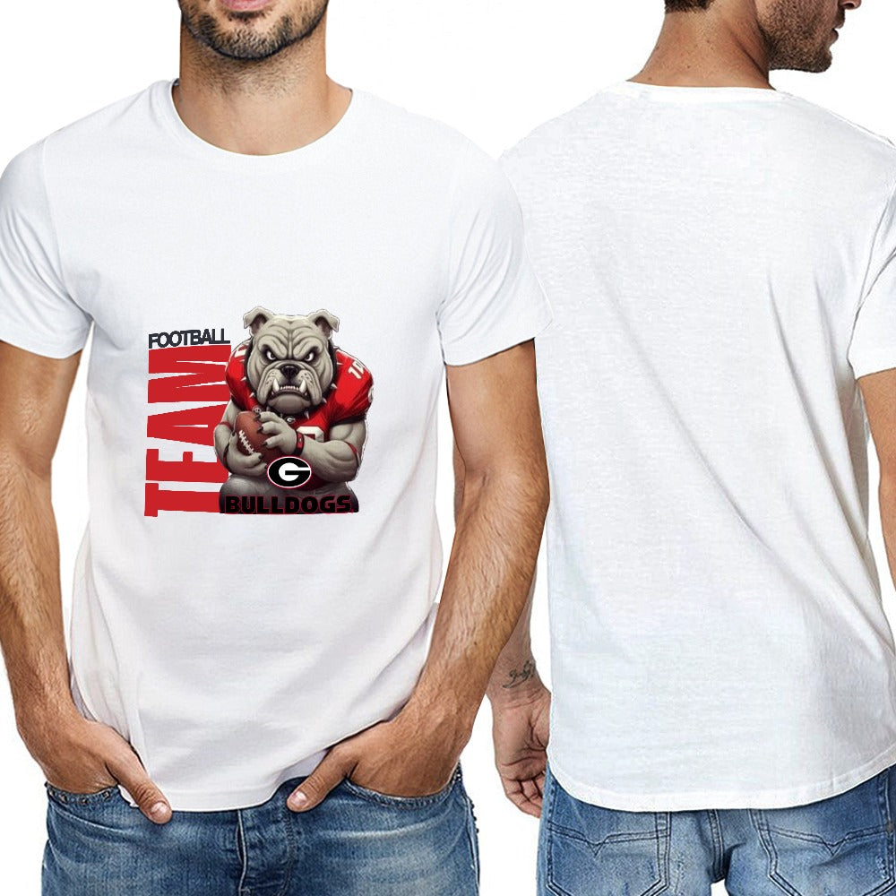 2025 GA Bulldogs Football  Team Men's  Short Sleeve T-shirt