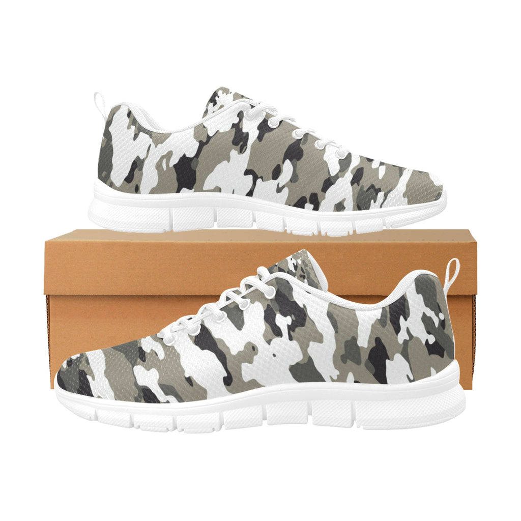 Men's Breathable Camo -Sneakers ( Model 055)