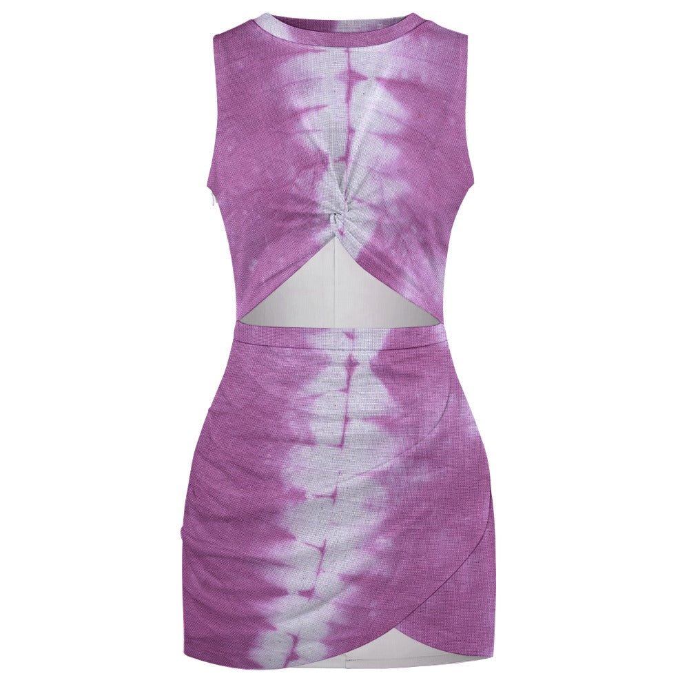 Navel-Baring Cross-Fit Hip Skirt