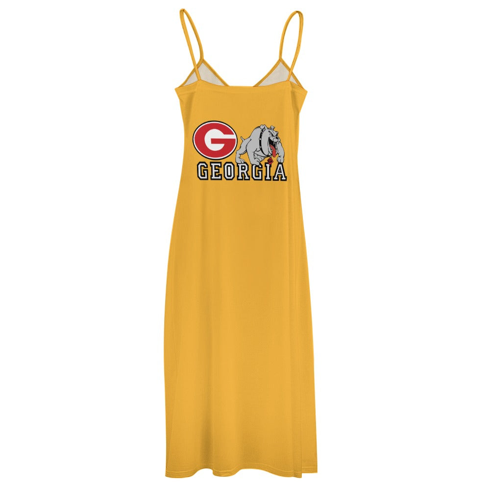 NDO Designs-Georgia Bulldogs-GA-Sling Ankle Long Dress