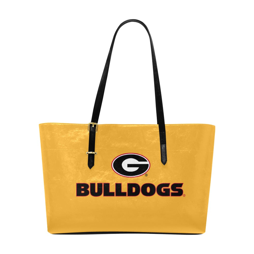 NDO Designs-GA Bulldogs-Euramerican Tote Bag (Model1656) (Large)
