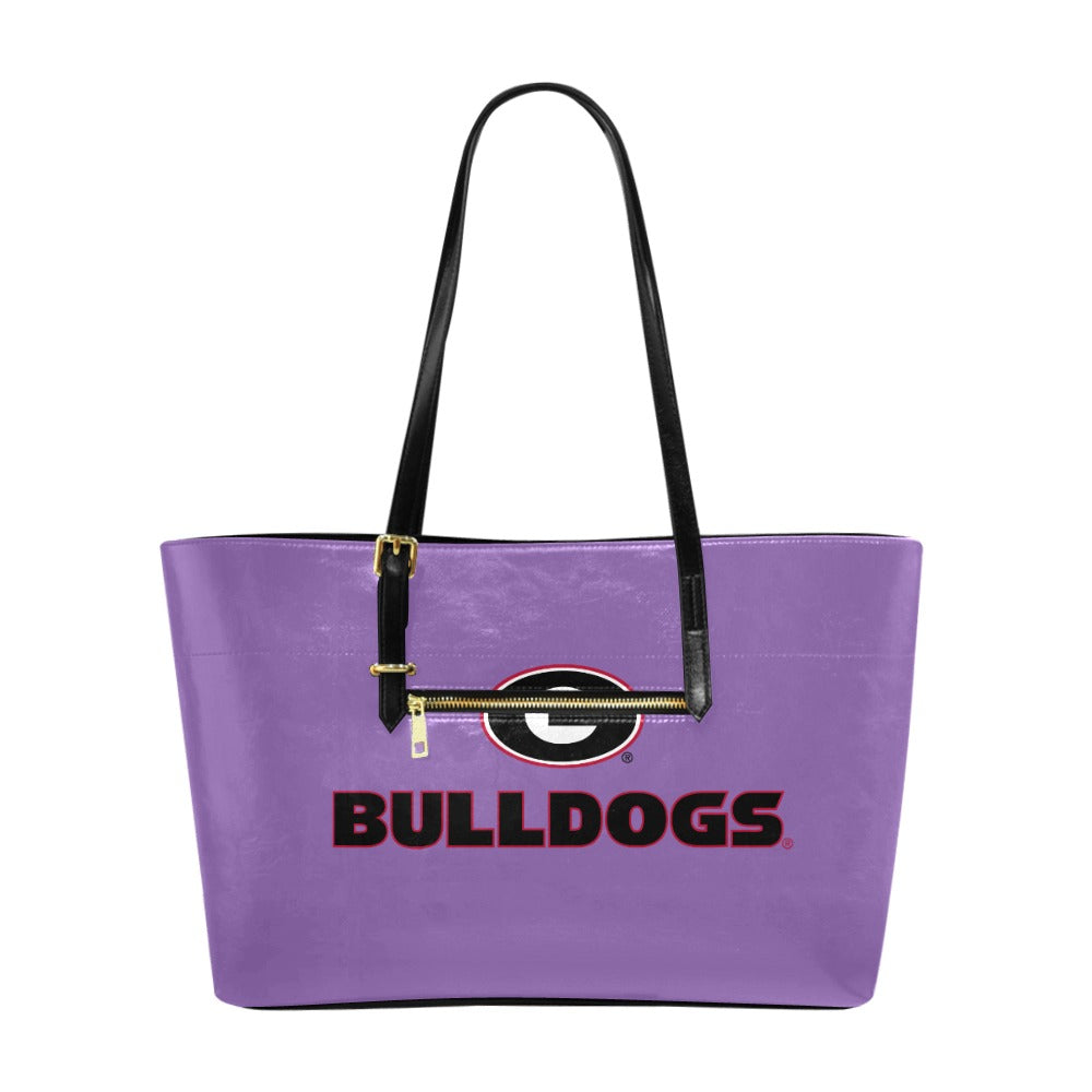 NDO Designs-GA Bulldogs-Euramerican Tote Bag (Model1656) (Large)