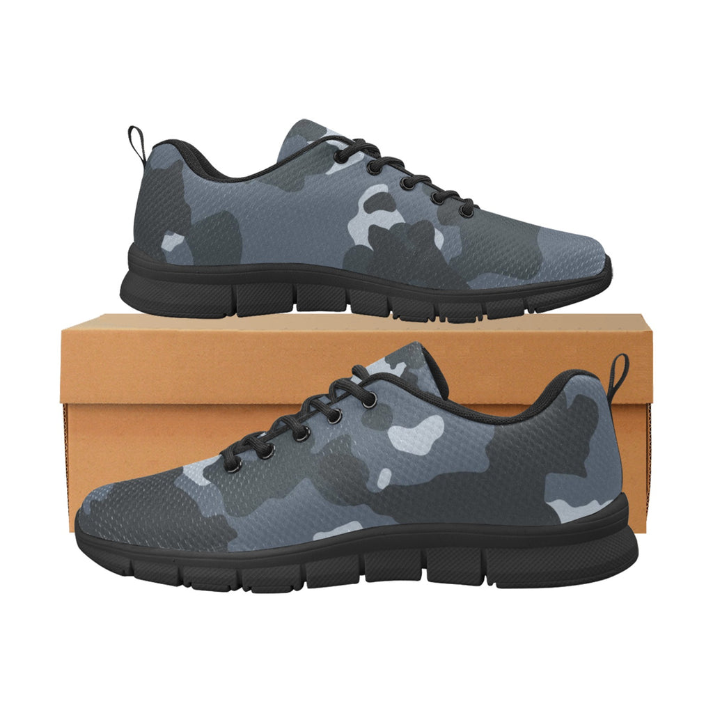 Men's Breathable Camo -Sneakers ( Model 055)