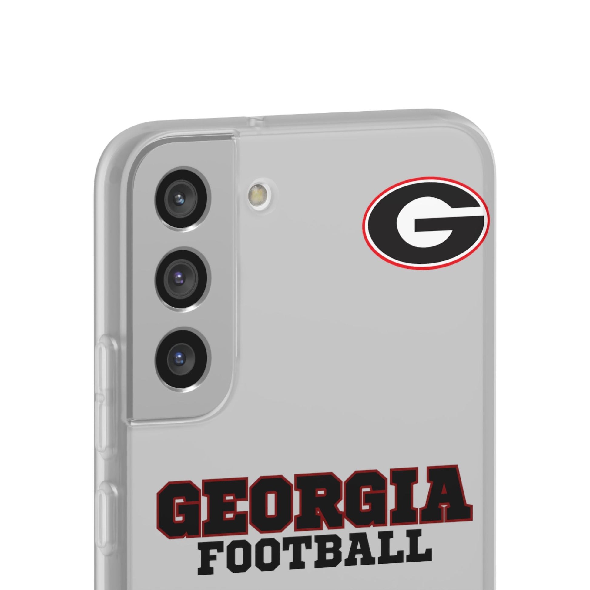 Bulldog Flexi Case for Georgia Fans, Sports Phone Cover, Football Gift, Personalized Phone Case, Pet Lovers Accessory