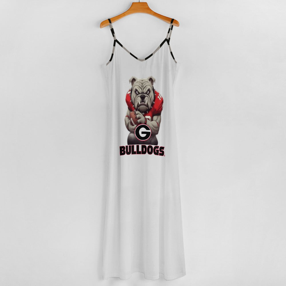 NDO Designs-Georgia Bulldogs-GA-Sling Ankle Long Dress