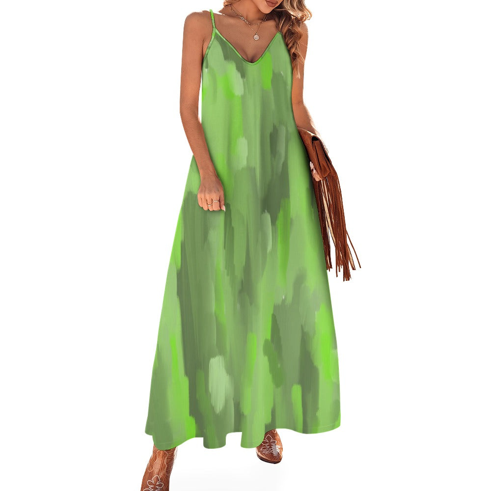 NDO Designs-Sling Ankle Long Dress