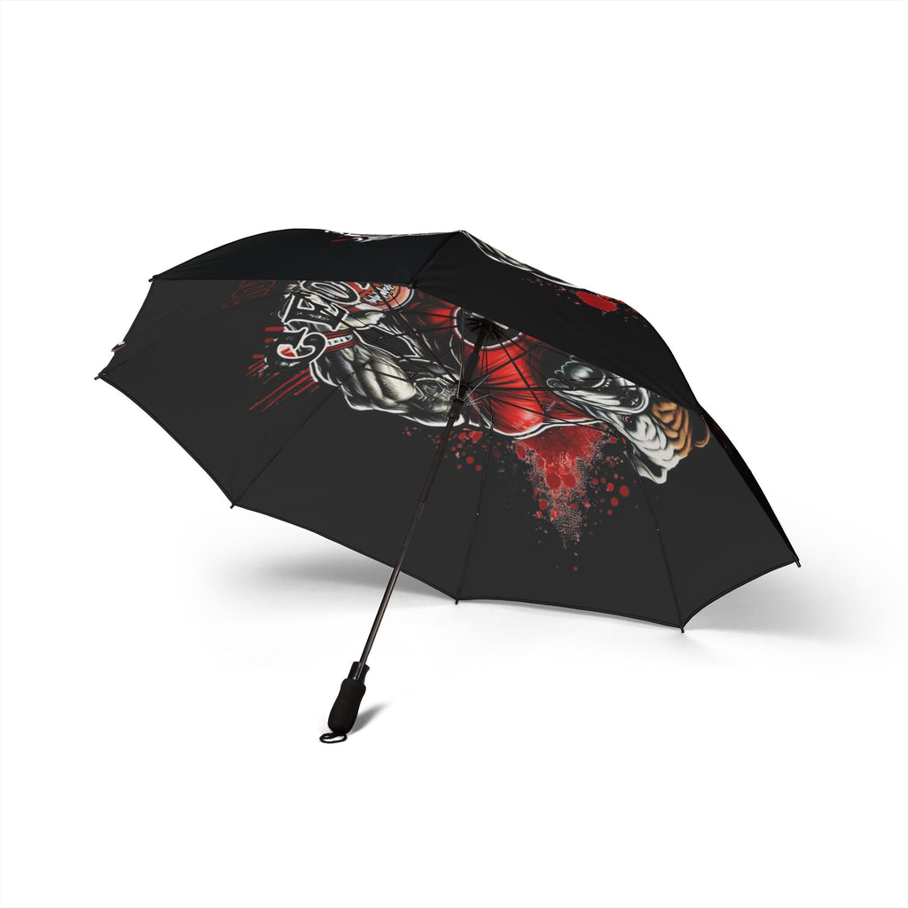 Bold Graphic Umbrella, Stylish Rain Gear, Unique Gift for Him, Street Art Inspired, Perfect for Gifting, Outdoor Accessories
