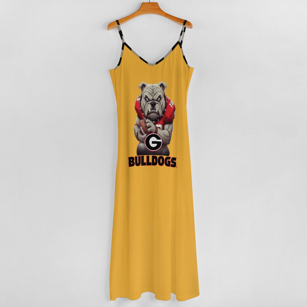 NDO Designs-Georgia Bulldogs-GA-Sling Ankle Long Dress