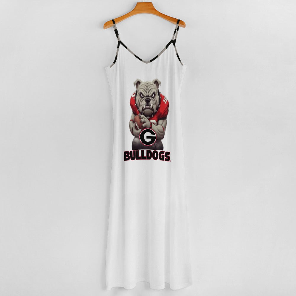 NDO Designs-Georgia Bulldogs-GA-Sling Ankle Long Dress