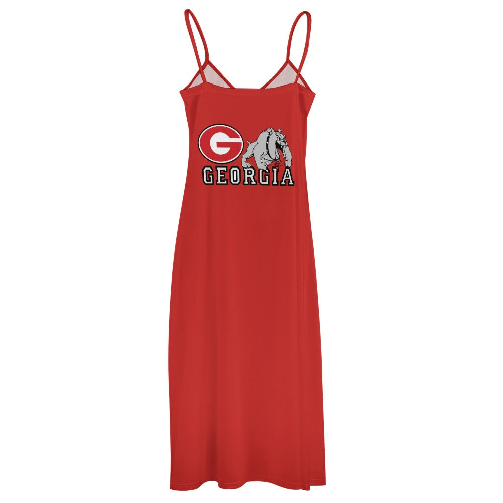NDO Designs-Georgia Bulldogs-GA-Sling Ankle Long Dress