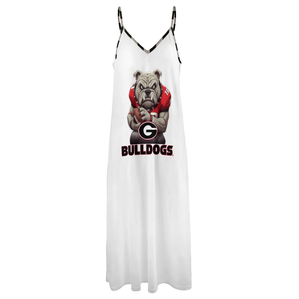 NDO Designs-Georgia Bulldogs-GA-Sling Ankle Long Dress