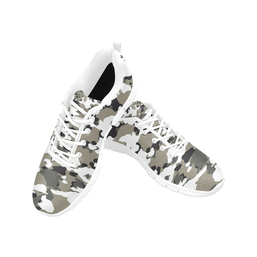 Men's Breathable Camo -Sneakers ( Model 055)