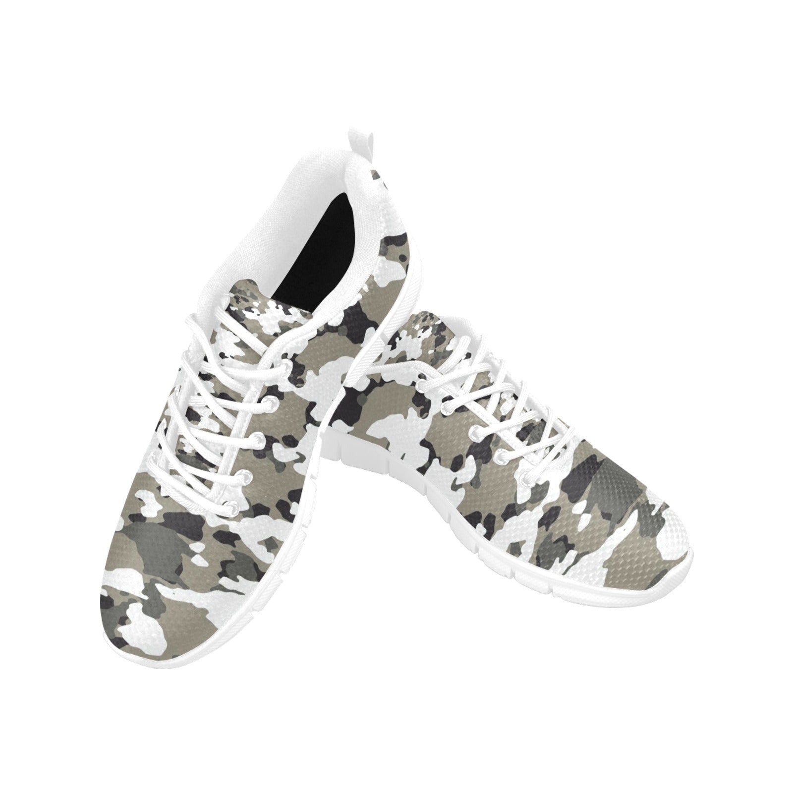 Men's Breathable Camo -Sneakers ( Model 055)