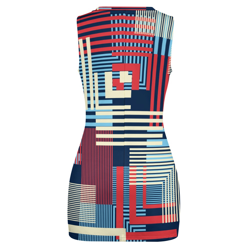 Navel-Baring Cross-Fit Hip Skirt