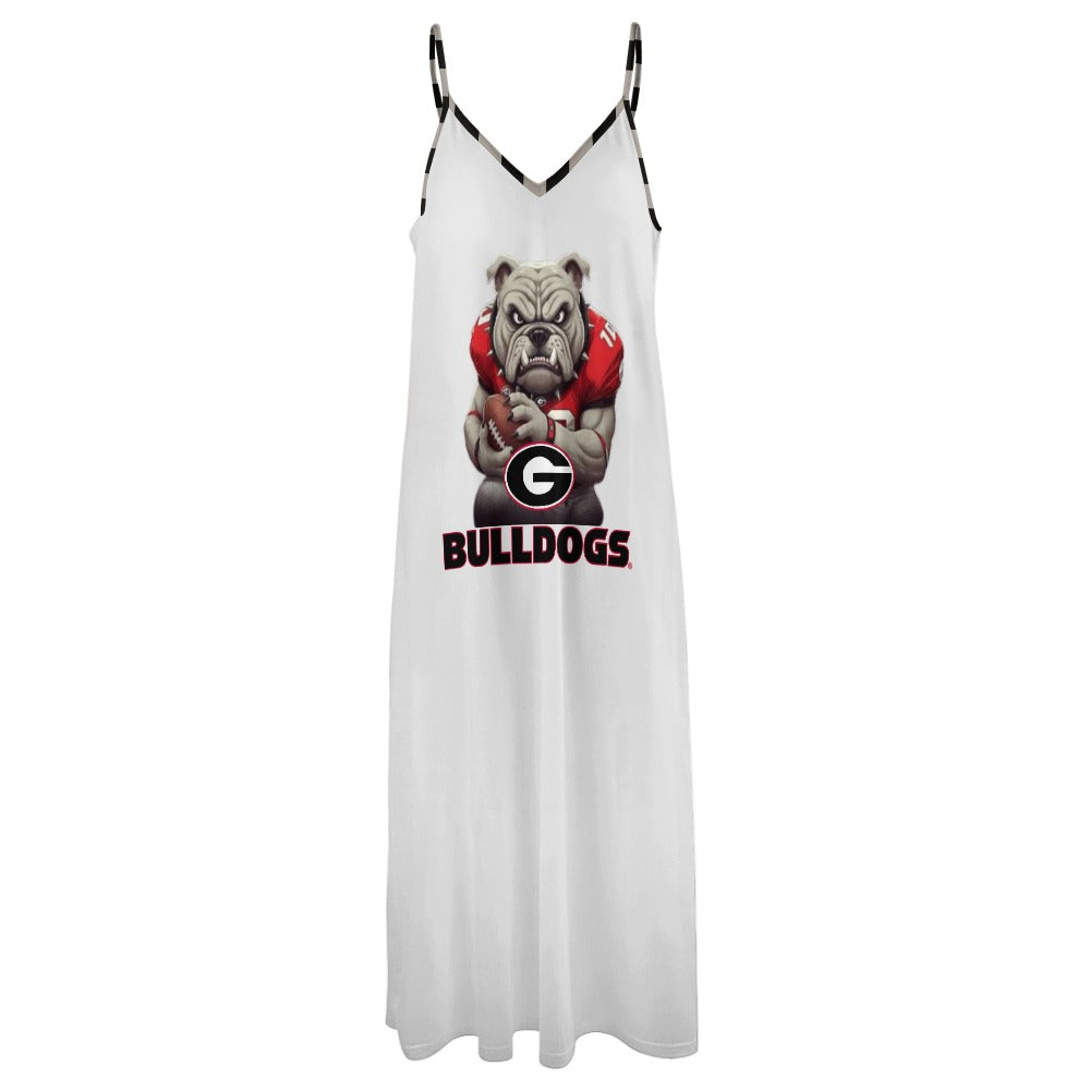 NDO Designs-Georgia Bulldogs-GA-Sling Ankle Long Dress