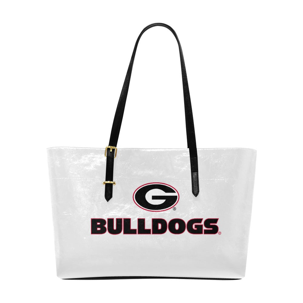 NDO Designs-GA Bulldogs-Euramerican Tote Bag (Model1656) (Large)