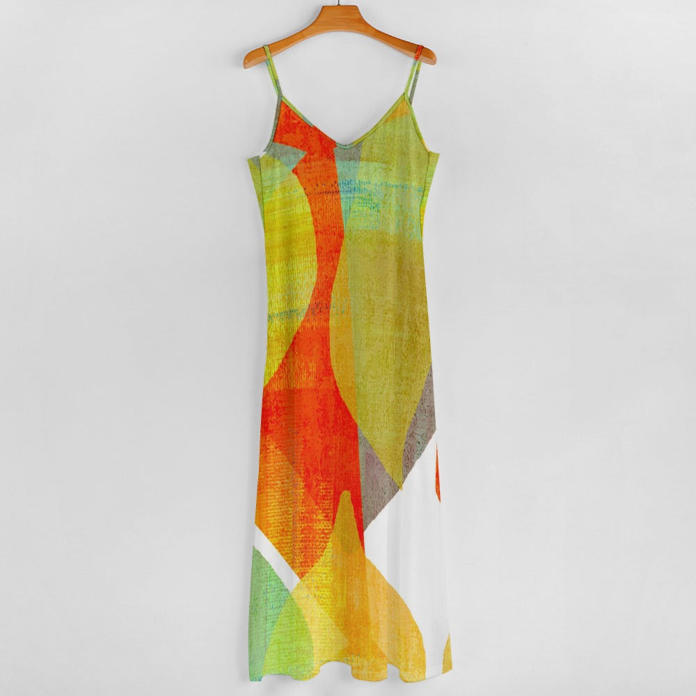 NDO Designs-Sling Ankle Long Dress