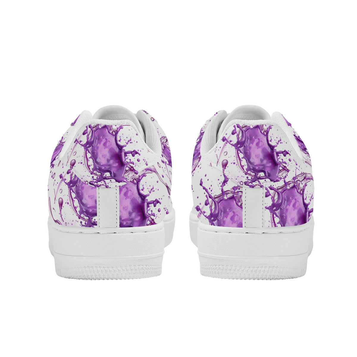 NDO Purple Money Splat -SF_F8 Low Top Sneaker