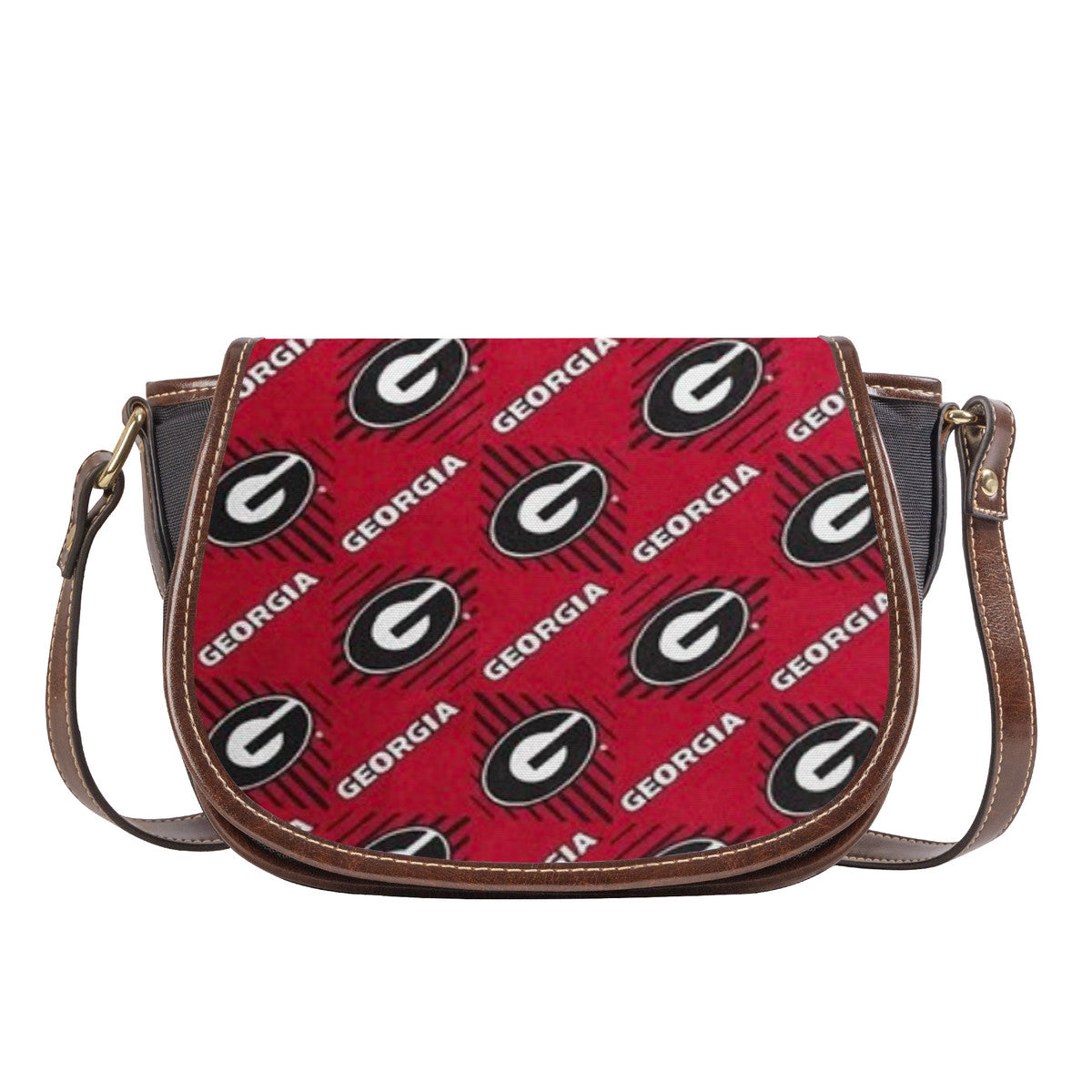 NDO Designs GA Bulldogs-SF_D91 Saddle Bag