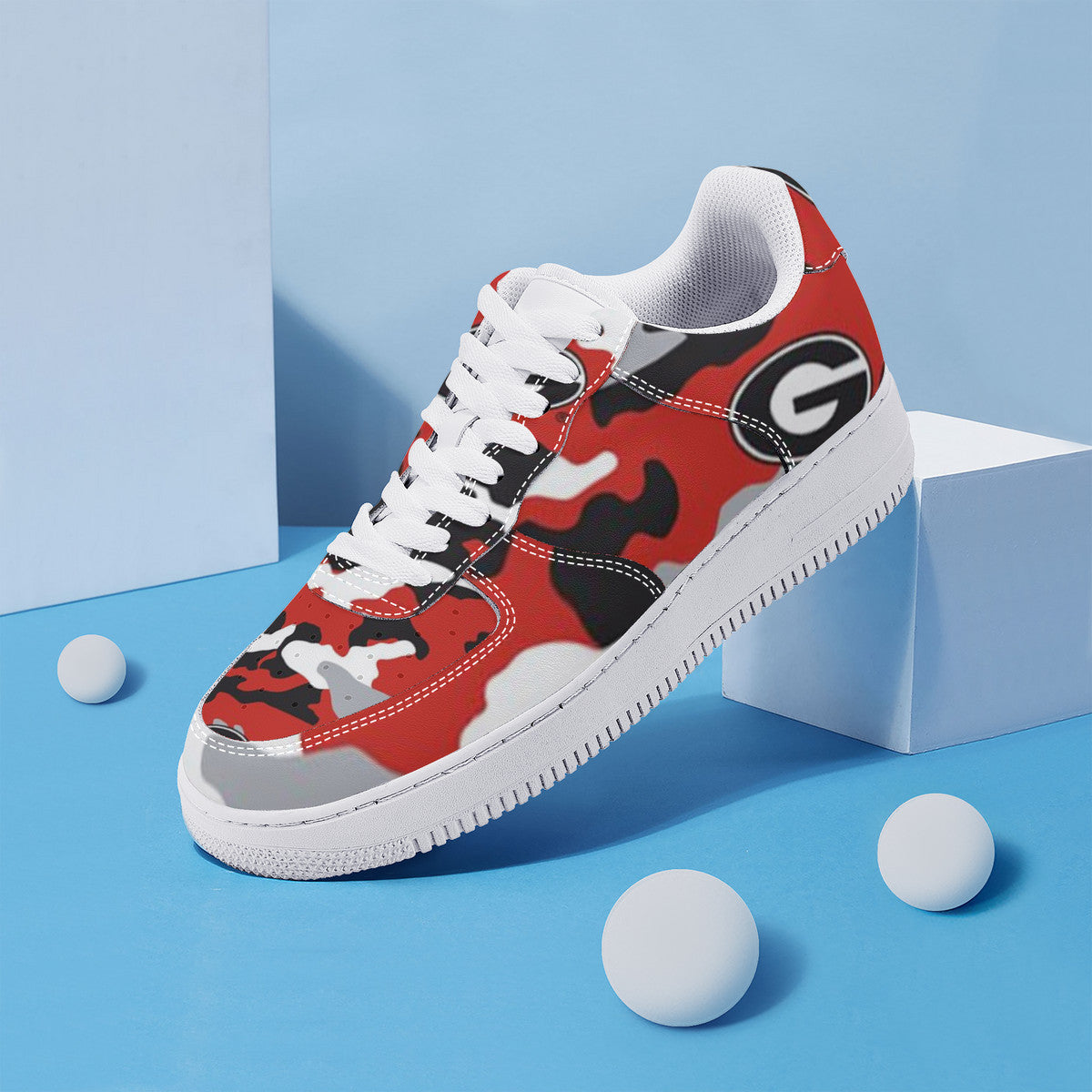 NDO-GA Bulldogs SF_F8 Low Top  Sneaker