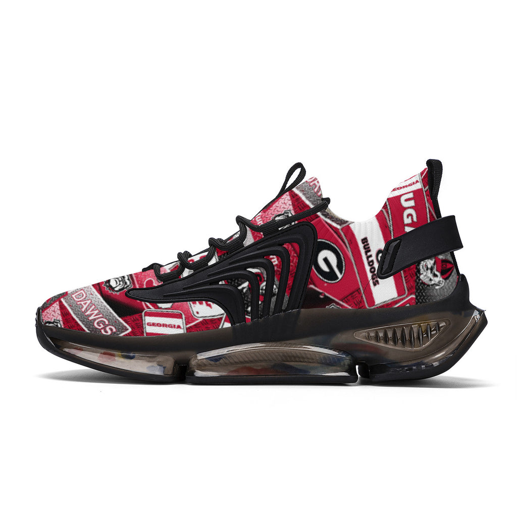 NDO-GA Bulldogs-All Over SF_S36 Air Max React Sneakers - Black