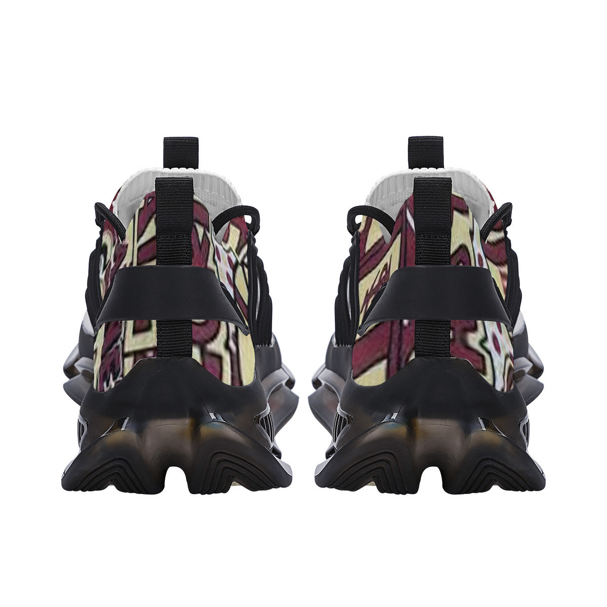 NDO Designs-FSU Seminoles SF_S36 Air Max React Sneakers - Black