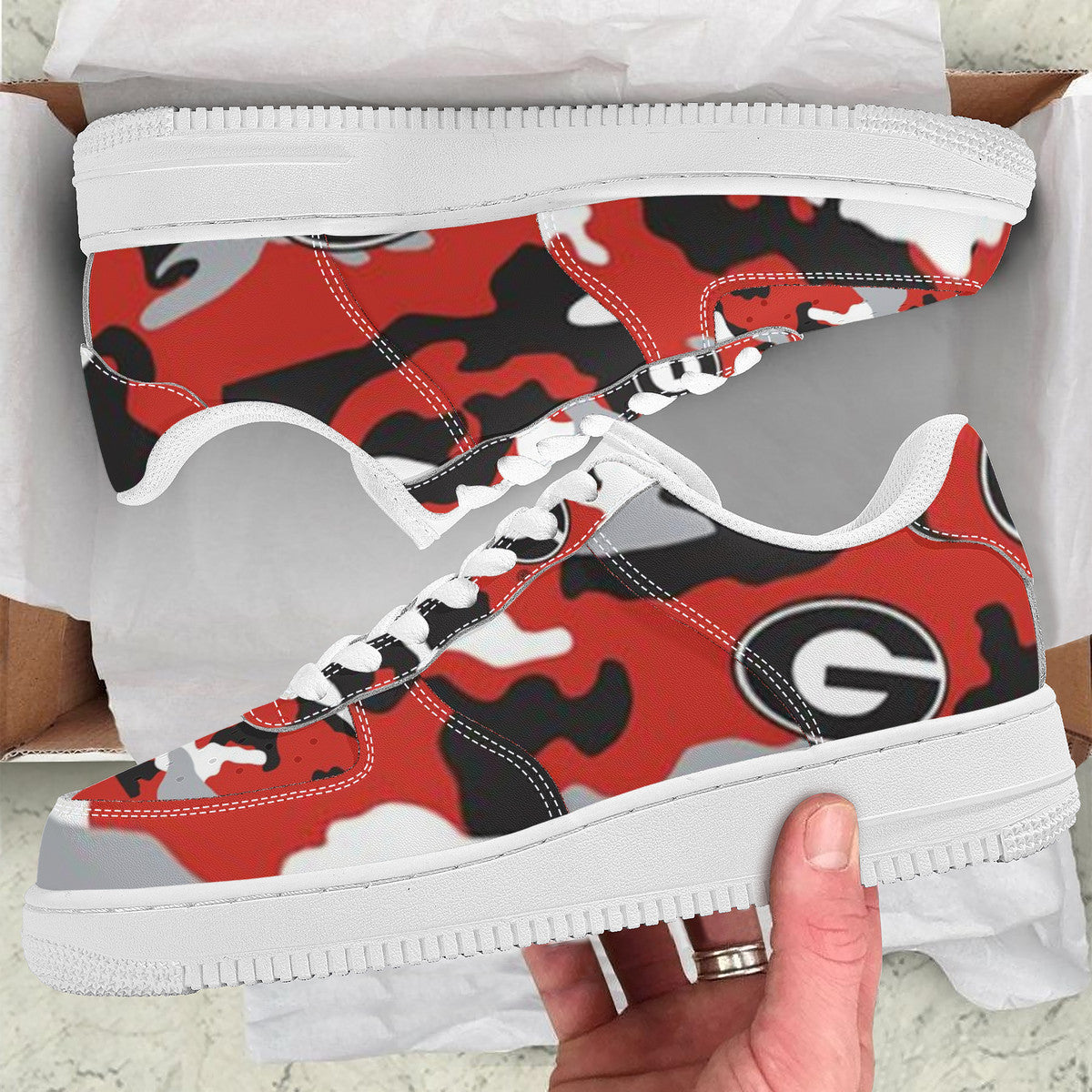 NDO-GA Bulldogs SF_F8 Low Top  Sneaker