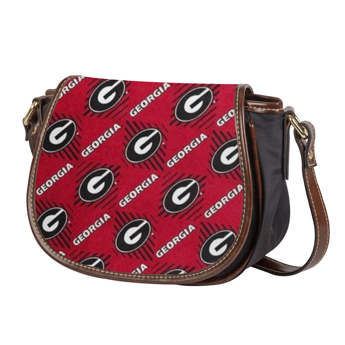 NDO Designs GA Bulldogs-SF_D91 Saddle Bag