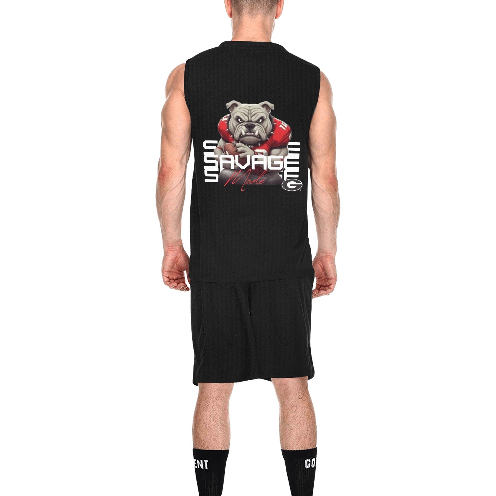 NDO Designs GA Bulldogs-Men's Basketball Tracksuit