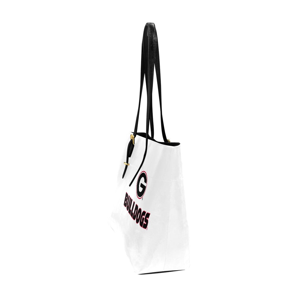 NDO Designs-GA Bulldogs-Euramerican Tote Bag (Model1656) (Large)