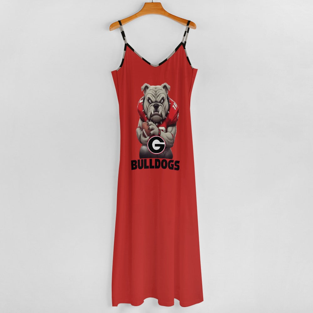 NDO Designs-Georgia Bulldogs-GA-Sling Ankle Long Dress