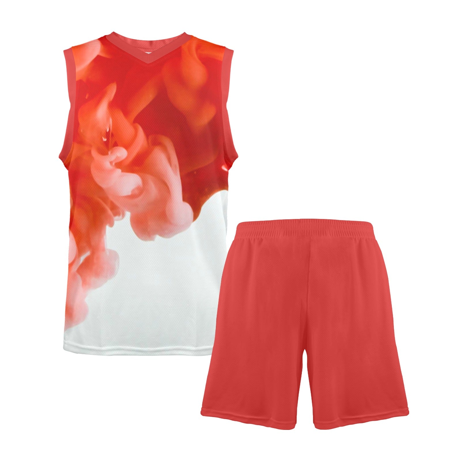 NDO Designs Men's V-Neck Basketball Uniform