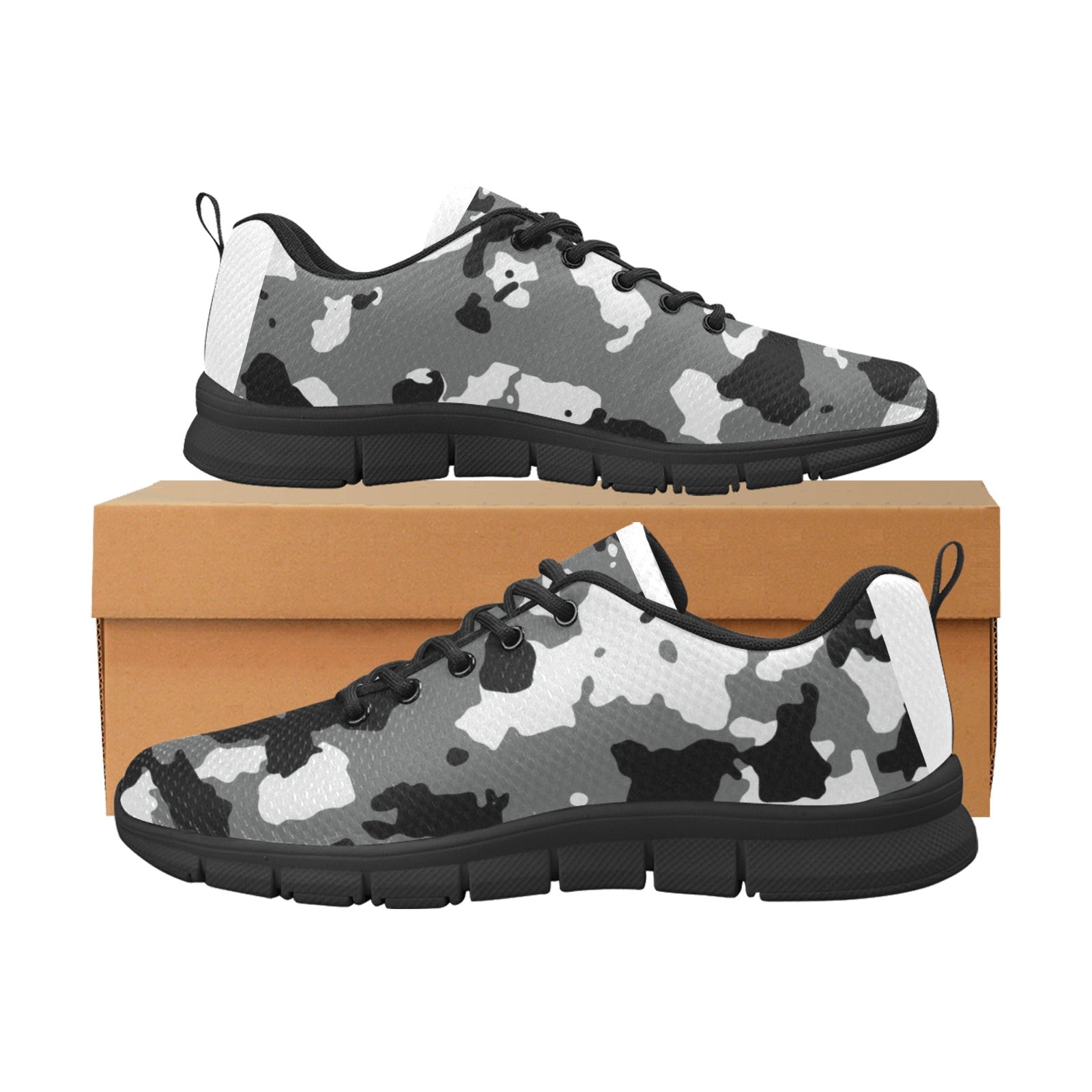 Men's Breathable Camo -Sneakers ( Model 055)