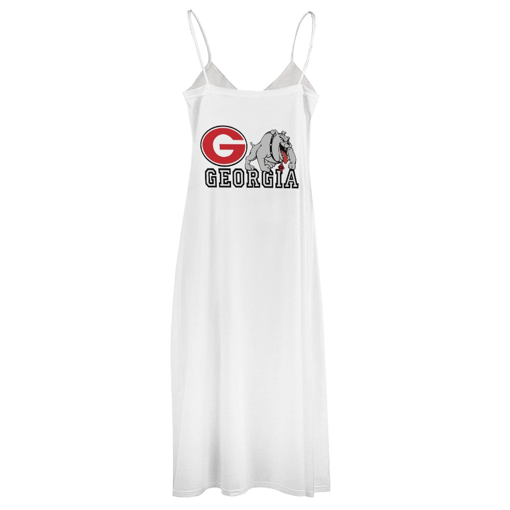 NDO Designs-Georgia Bulldogs-GA-Sling Ankle Long Dress